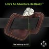1791 Everyday Carry Leather Sheath for S/M Multitool & Easy-Slide Belt Attachment WEB-ST-ES-SLC-BUR-R